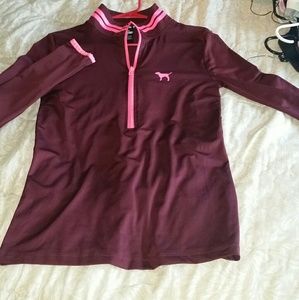 VS Pink Ultimate quarter zip